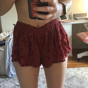 cute flowy shorts